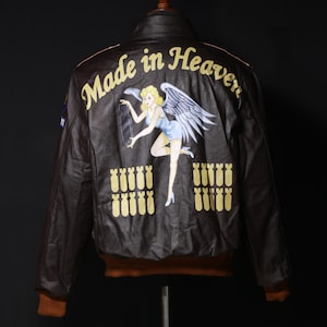 Inspired By Chris Redfield Jacket, Resident Evil Cosplay, Made In Heaven A2 Flight Jacket