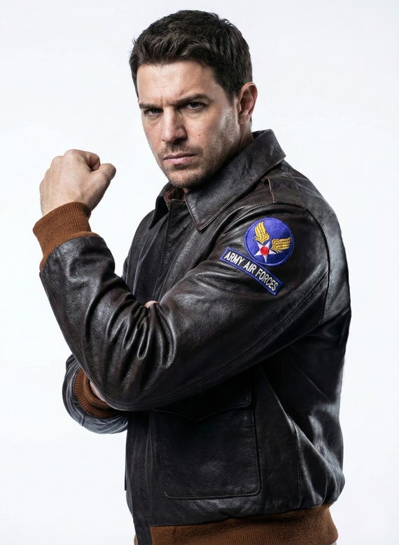 Chris Redfield Inspired Jacket, Resident Evil 5 Cosplay, Made in