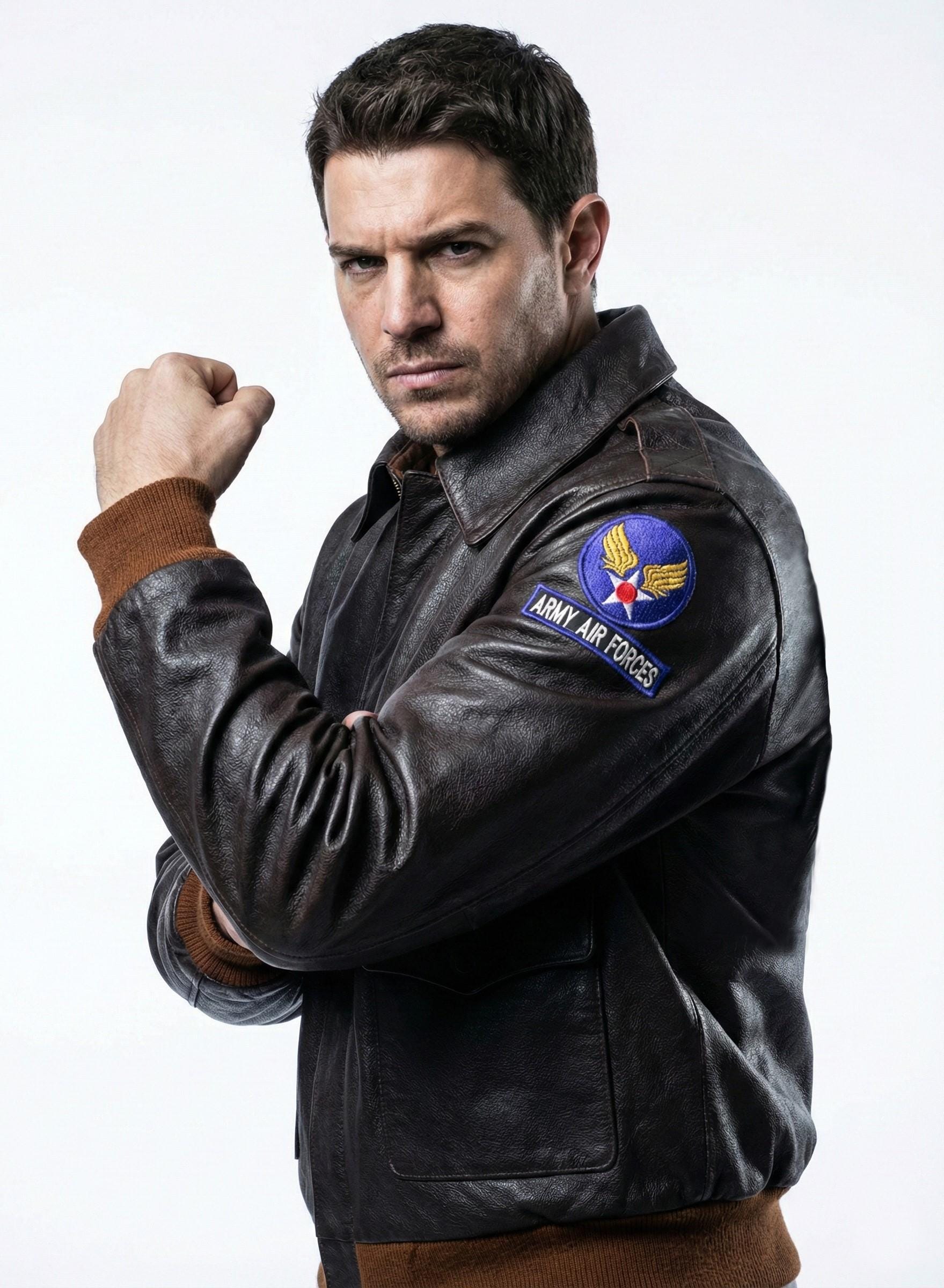 Chris Redfield Inspired Jacket, Resident Evil 5 Cosplay, Made in