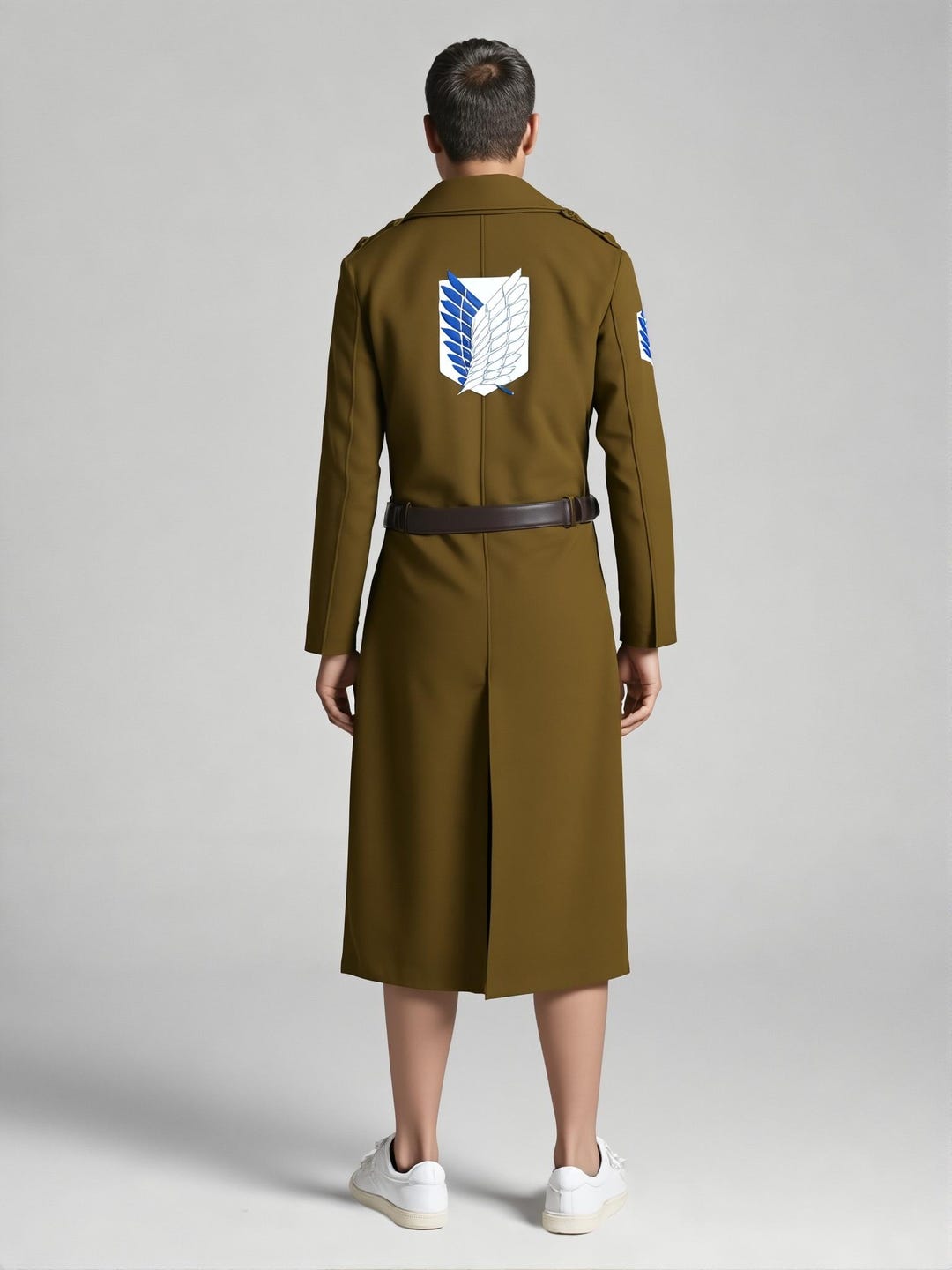 Ao2 Coat AOT Scouts Regiment Cosplay Wool Coat, Unisex Trench Coat - Etsy UK