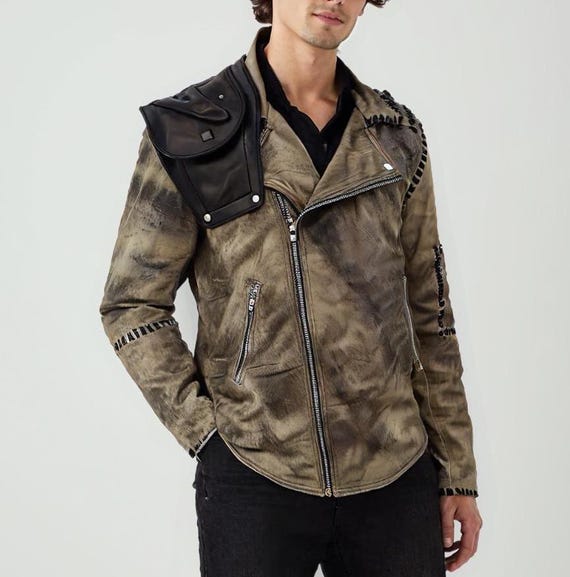 15日まで価格　masu HIGH TWISTED LEATHER JACKET masu HIGH TWISTED LEATHER JACKET