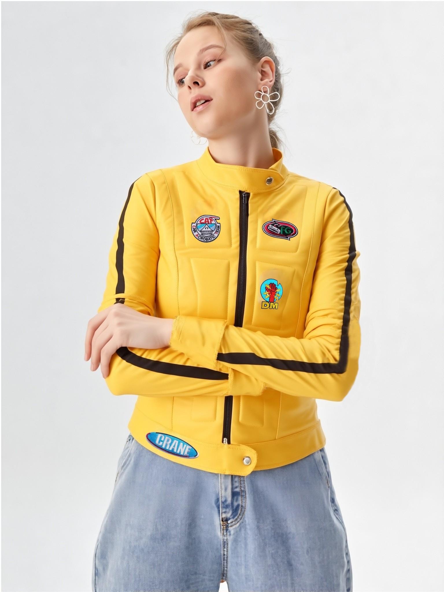 Inspired by Kill Bill Cosplay Jacket, Beatrix Kiddo Cosplay