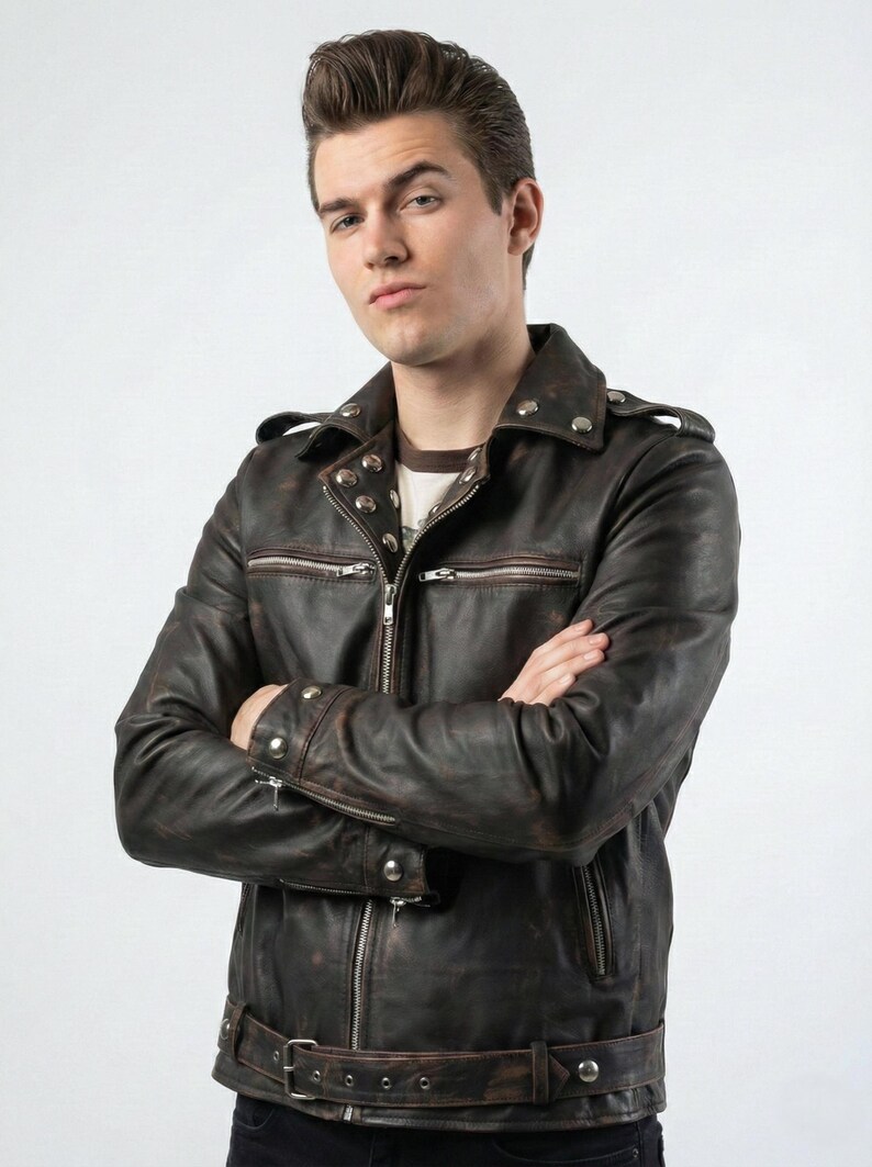 Fallout 3 Tunnel Snakes Cosplay Jacket, Fallout Black Leather Jacket ...