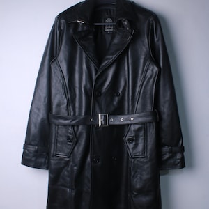 RE9 Zeno Cosplay Coat, Resident Evil 9 Reqium Leather Coat, Gaming Albert Wesker Clone Coat image 2