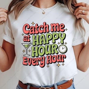 Grappig pensioen cadeau PNG, happy hour elk uur sublimatie clipart, digitaal ontwerp voor shirt mok draagtas