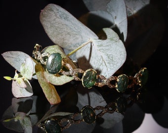 18th Century Diamond Bracelet With 2000-Year-Old Intaglios, 1790s