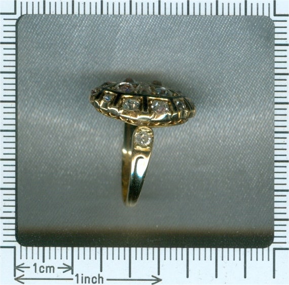 Mid 18th Century Antique Baroque/Rococo Ring with… - image 10