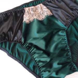High waist satin silk panties, crossdresser sissy panties - lingerie for men