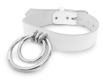 Double O Ring Collar Etsy Double O Ring Collar Etsy