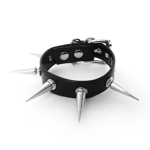 Schwarze Nieten Armband, Schwarze Vegan Leder Nieten Armband, Schwarze Nieten Handgelenk Manschette, Schwarze Vegan Leder Nieten Armband