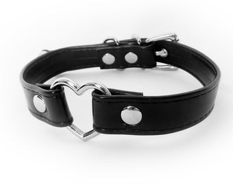 heart ring collar