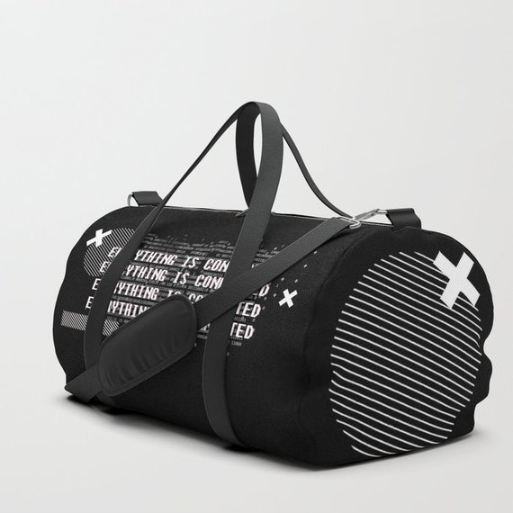 Goth duffle sale bag
