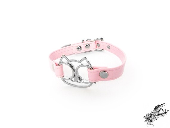 pink cat collar