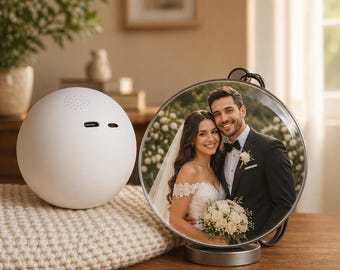 Personalized Video Globe – Custom Memory Keepsake, Wedding Gift