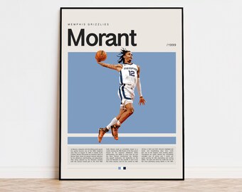 ジャ・モラント ポスター | ジャ・モラント プリント、NBA ポスター