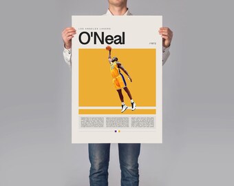 NBA　シャック シャキール・オニール 大型ポスター シャキール・オニール ポスター、NBA ポスター、スポーツ ポスター