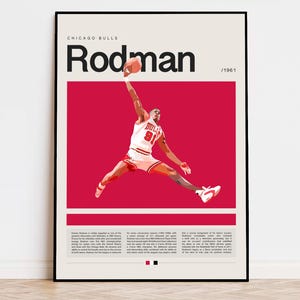Dennis rodman poster - Etsy 日本