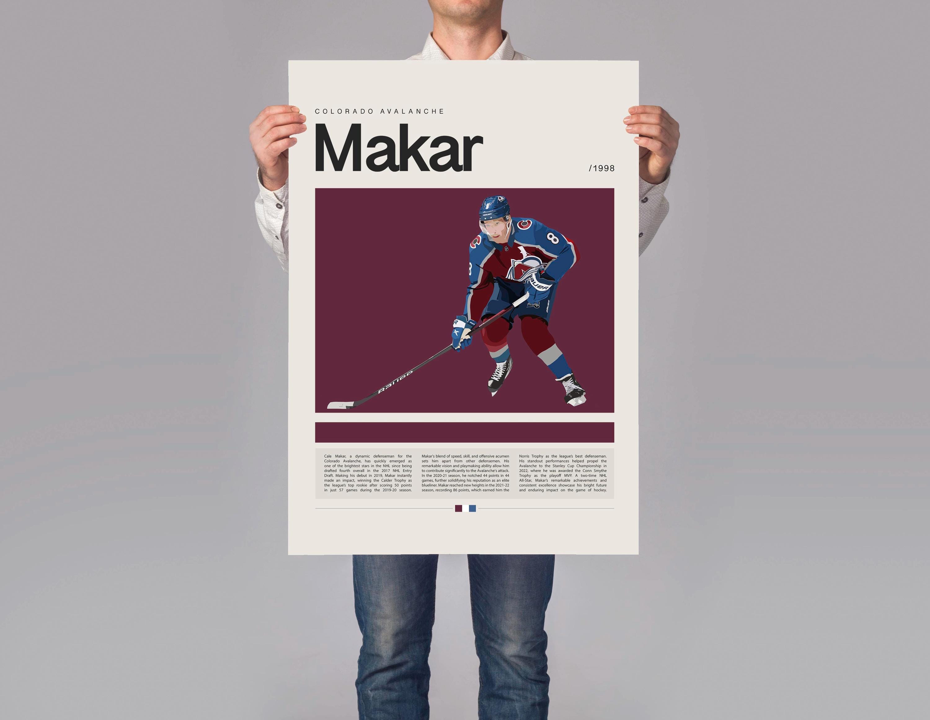 ケイル・マカー ポスター、NHL ポスター、スポーツ ポスター、モダン