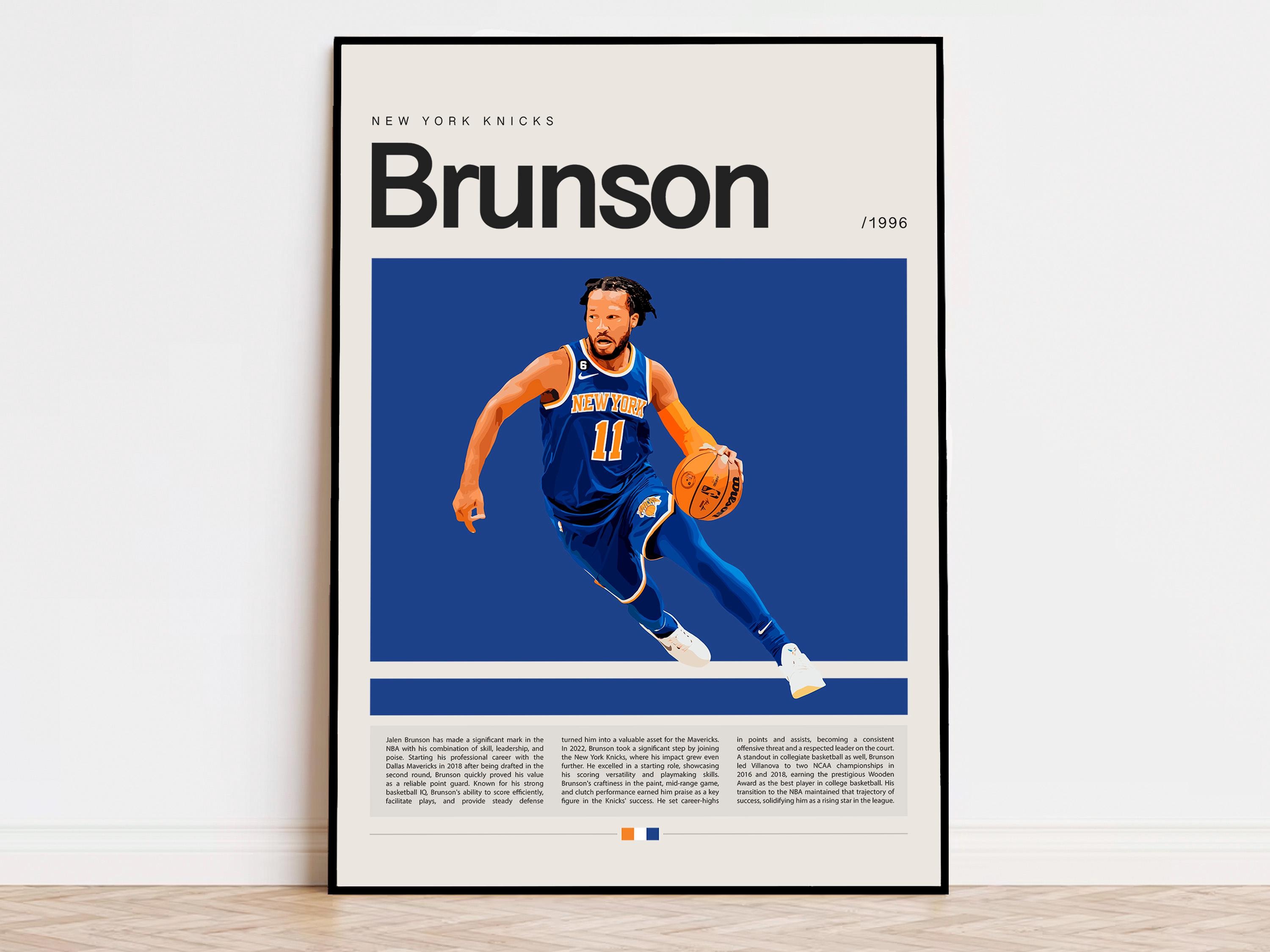 ジェイレン・ブランソン ポスター、NBA ポスター、スポーツ ポスター