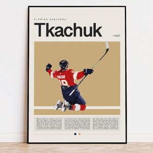 Matthew Tkachuk Poster, NHL Poster, Sports Poster, Modern Sports Art, NHL Gifts, Ice Hockey Poster, Hockey Gift