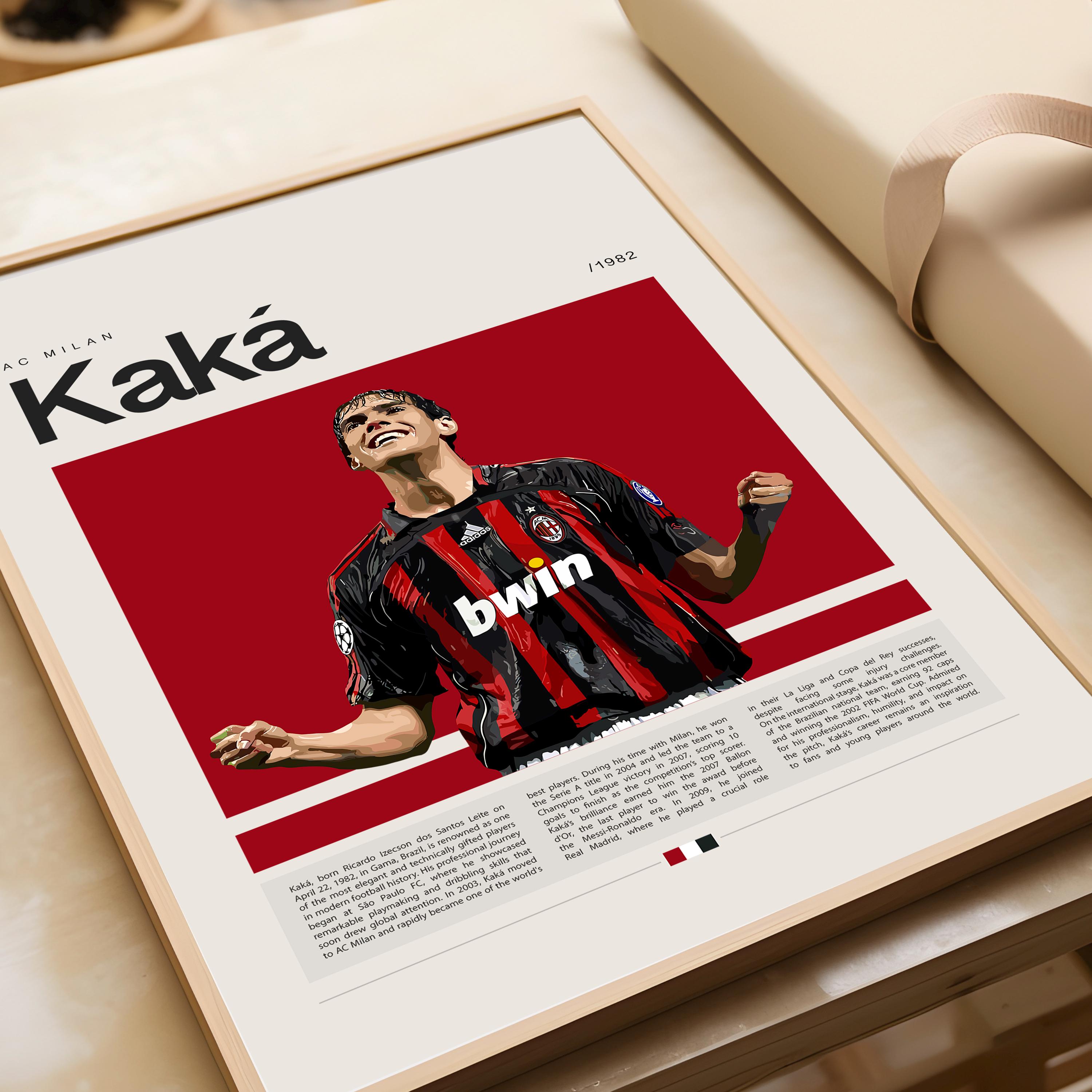 Modhon Kaka Kaká Poster, Football Poster, Soccer Poster Sports Poster, Modern ...