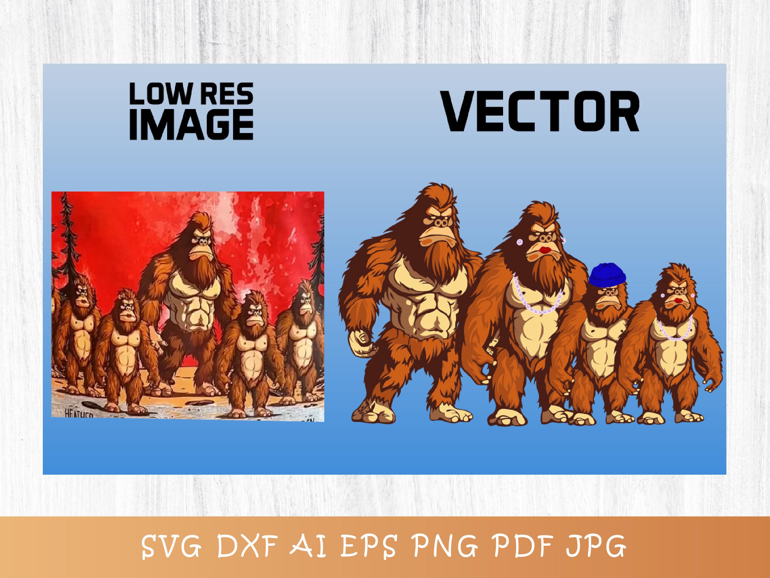 Vector Tracing & Custom SVG, Logo to Vector, Manual Tracing, CNC Laser ...
