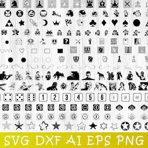 Video Game Button Pattern Svg Game SVG Mega Bundle, 2700+ Gaming Icons Designs, Cricut & Silhouette ...