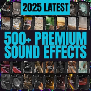 500+ Premium Sound Effects Pack (2025) | Meme SFX, Special Effects, Essentials | Instant Download