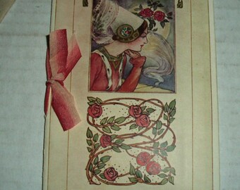 Two Red Roses Across the Moon.   Poem.  Booklet.  William Morris