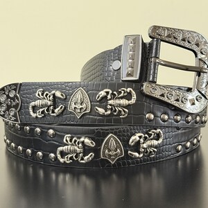 Mens Scorpion Belt - Etsy