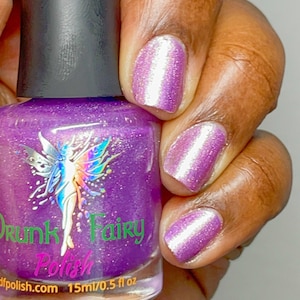 Arctic Orchid | Violet-Lavender Nail Polish with a Pearlized Sparkling Finish