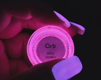 Orb | Pink Glow in the Dark Nail Polish Topper