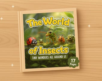 Insects Kids eBook | Animated Learning Story (Digital Download)