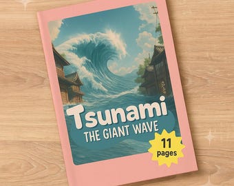 Tsunami Kids Storybook PDF | Educational Ebook, Homeschool Learning