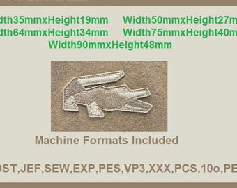 CROCODILE EMBROIDERY