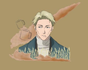 Handmade Kento Nanami Badge - Jujutsu Kaisen Anime (53mm)