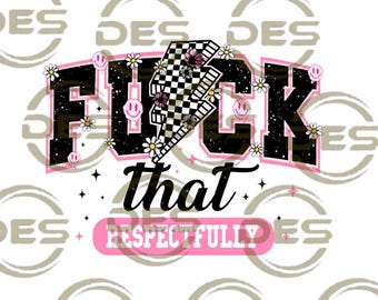 Lustiges Retro Zitat Design | Respektvoll sarkastische Grafik | Checker Blitz Kunst | Frecher ästhetischer Shirt Druck
