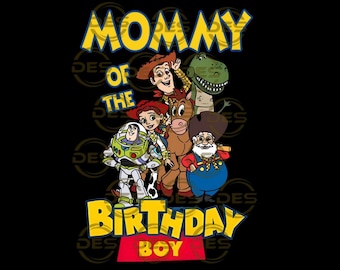 Diseño personalizado para mamá del cumpleañero
