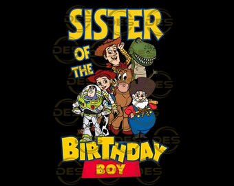 Diseño personalizado para la hermana del cumpleañero