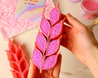 Single Soap for ASMR Hand Crushing, Wheat-shaped 1 Crunchy Soap with Starch Foam for Breaking, Crumble Crispy Tingly Set