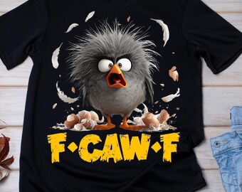 Funny Chicken F-CAW-F Meme PNG| Adult Humor PNG| Snarky Trendy Png| Digital Download|Tote  Sublimation Designs| Funny png Trendy| Clipart