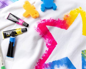 Kids Birthday Party DIY T Shirt Kit for Ages 5 Plus