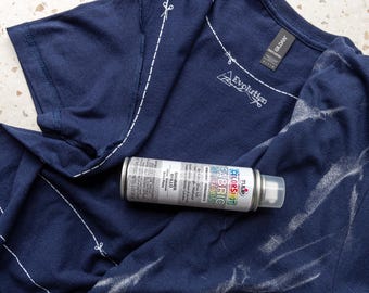 DIY T-Shirt Kit – Metallic Spray & Cutting Guide Included - Customizable Gift
