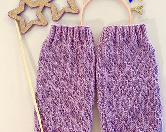 KNITTING PATTERN- Dancing Queen Leg Warmers.  PDF pattern.  Instant download.  Child- Adult Sizes.