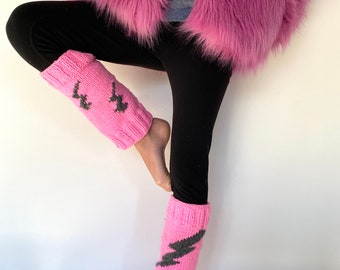 KNITTING PATTERN- Lightning Leg Warmers