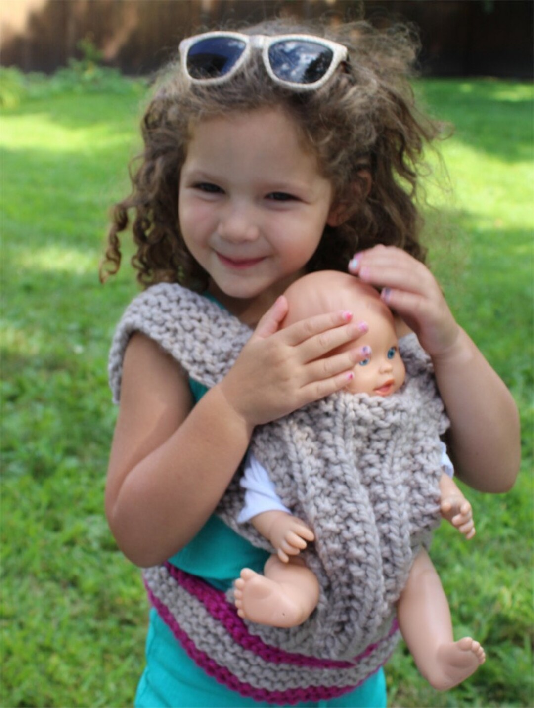 KNITTING Pattern Baby Doll Carrier Knitting Pattern PDF. DIY Instructions Etsy