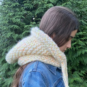 Hand knit Snood