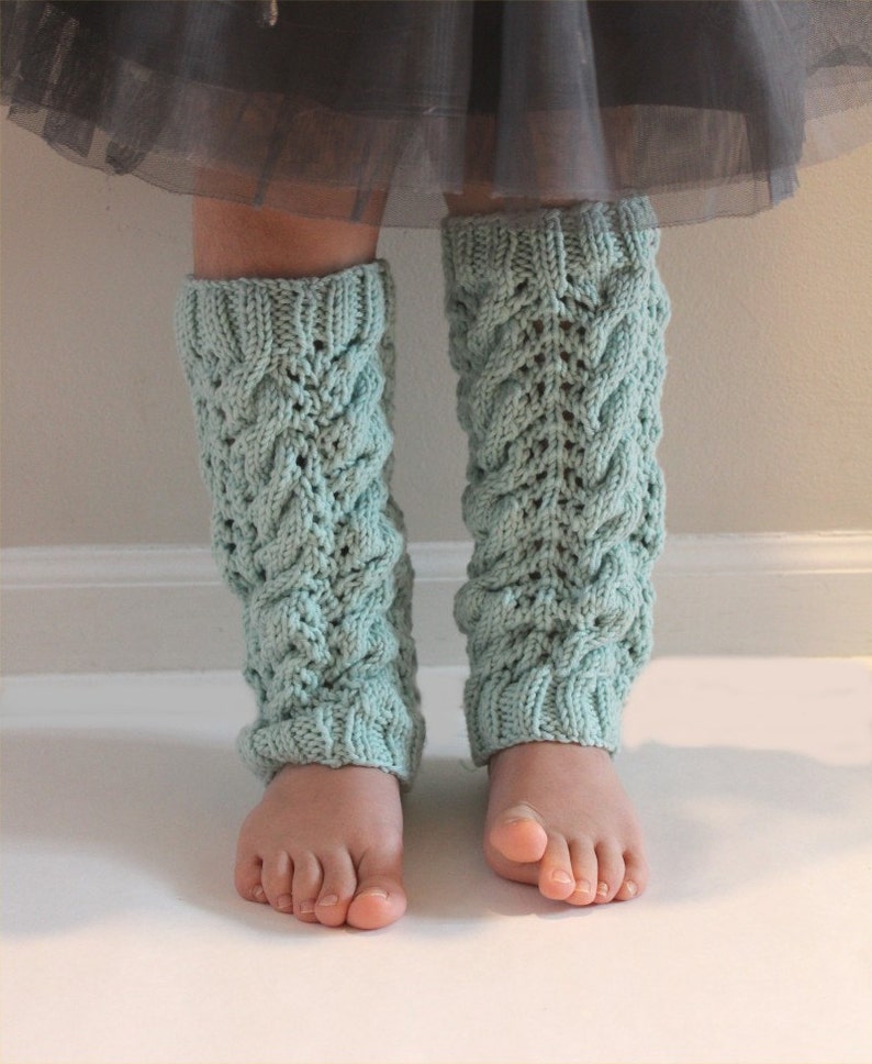 KNITTING PATTERN The Sofia Leg Warmers PDF knitting pattern image 1