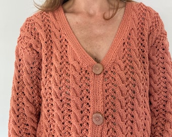 KNITTING PATTERN- The Vacation Sweater. Sizes adult xs-4x.  PDF download knitting pattern