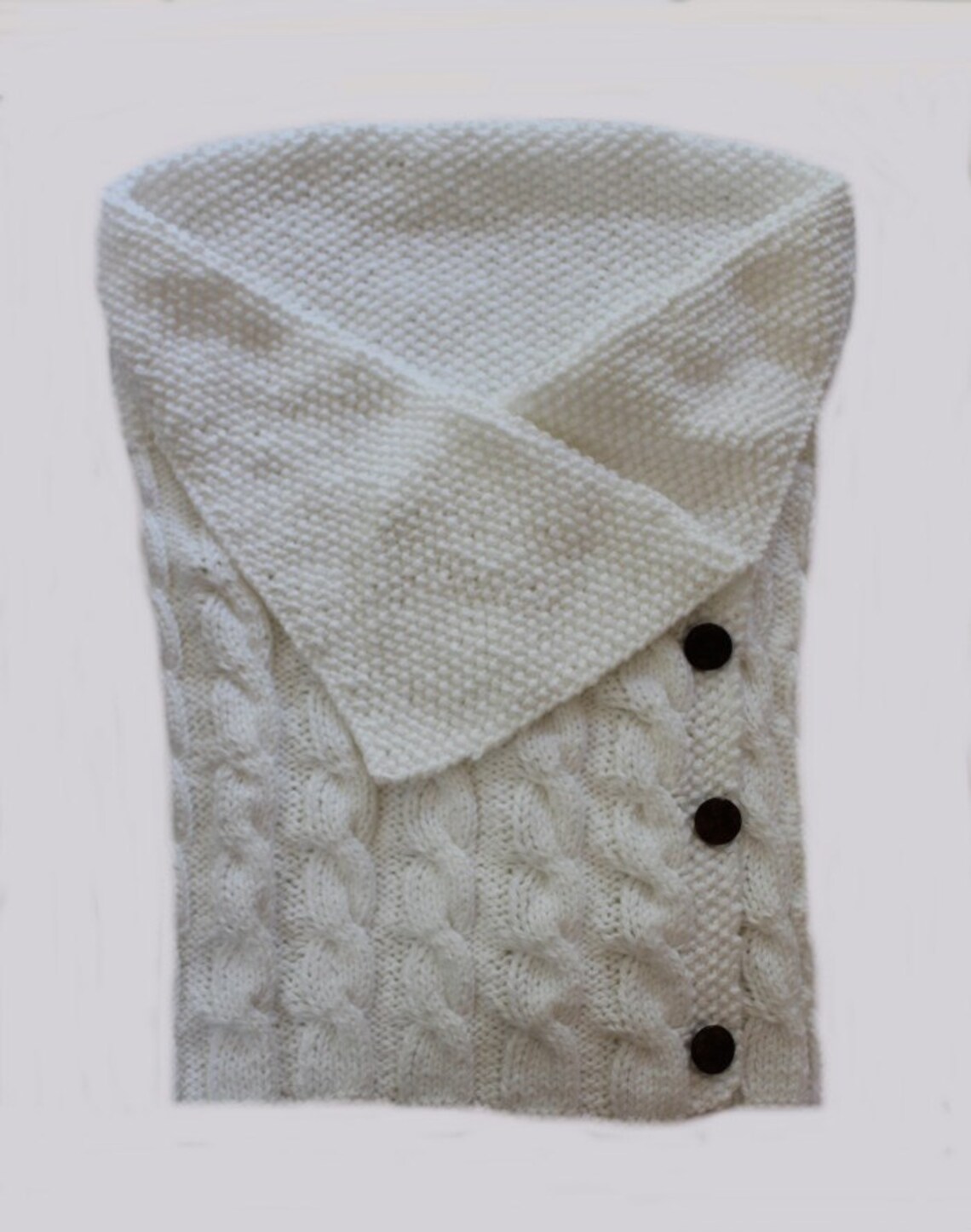 Baby KNITTING PATTERN Swaddle Me Baby Bunting Blanket PDF Etsy